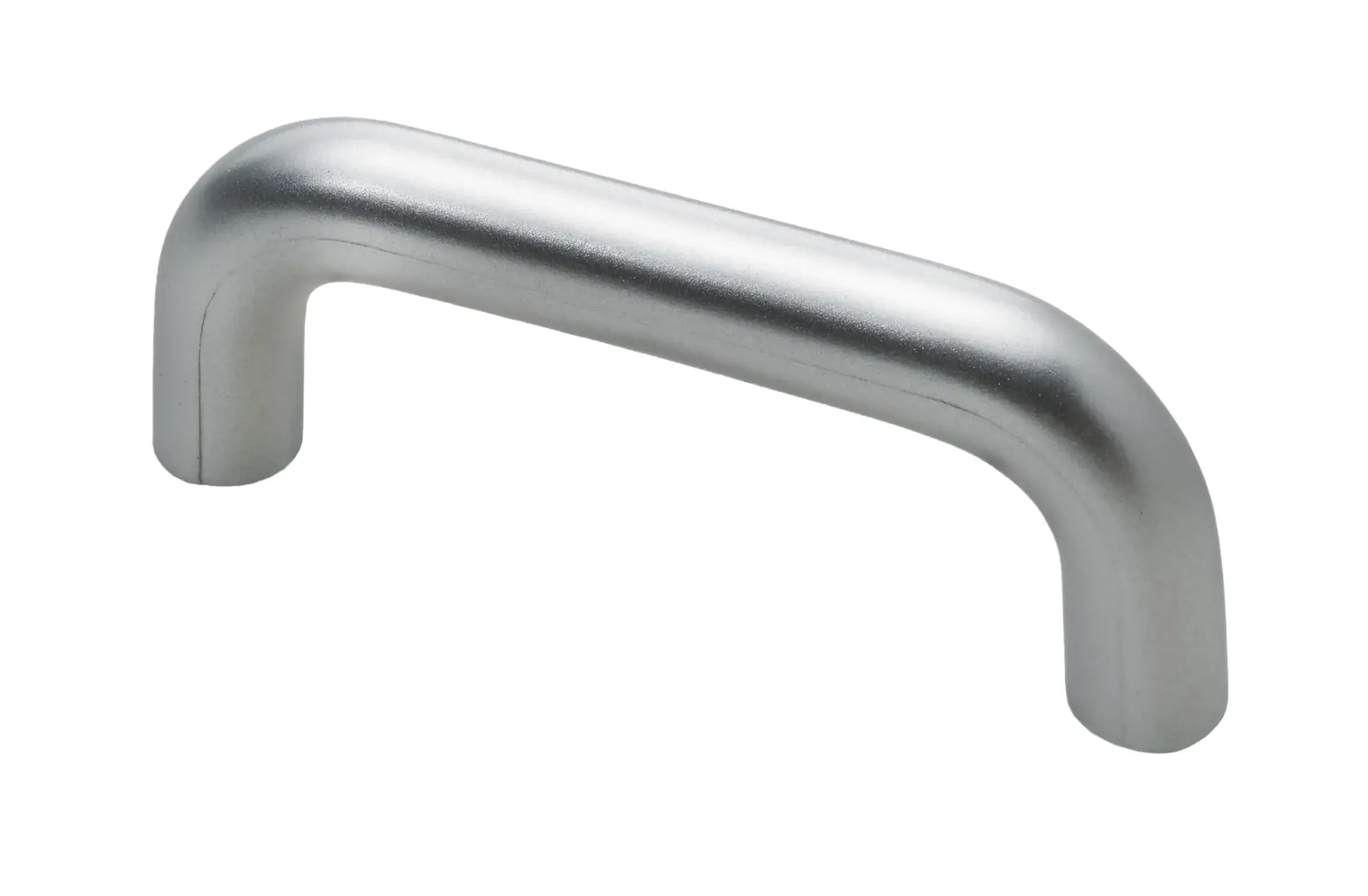 Hettich Möbelgriff Kunststoff Aluminium Optik 10 x 73 x 28 mm - 1 Stück