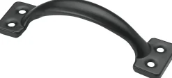 Hettich Möbelgriff Stahl 100 x 26 x 20 mm schwarz - 1 Stück