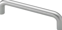 Hettich Möbelgriff Stahl silber 8,0 x 104,5 x 28,0 mm - 1 Stück