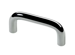 Hettich Möbelgriff Stahl silber 10,0 x 74,0 x 30,0 mm - 1 Stück