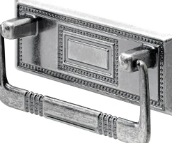 Hettich Möbelgriff Zinkdruckguss silber 33,0 x 96,0 x 14,0 mm - 1 Stück