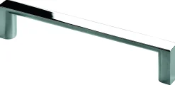 Hettich Möbelgriff Zinkdruckguss silber 12,0 x 137,5 x 26,5 mm - 1 Stück