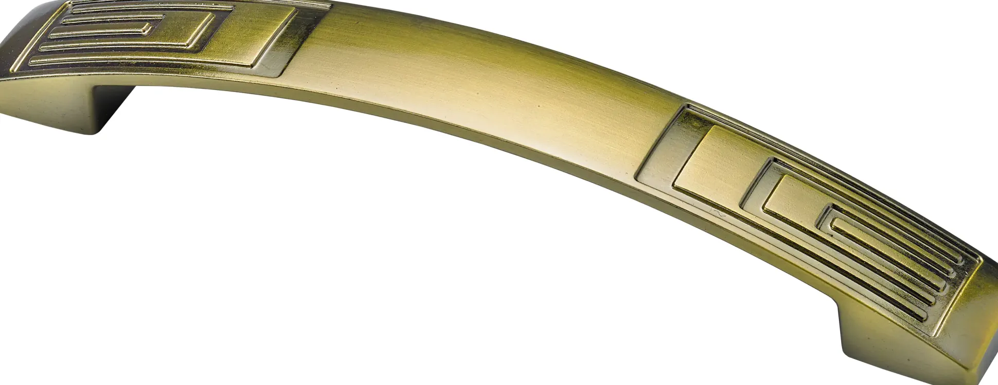 Hettich Möbelgriff Zinkdruckguss gold 21,0 x 160,0 x 23,0 mm - 1 Stück