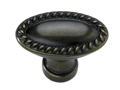 Hettich Möbelknopf bronze 21,0 x 35,0 mm - 1 Stück