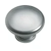 Hettich Möbelknopf Kunststoff Aluminium-Optik Ø 40,0 mm - 1 Stück