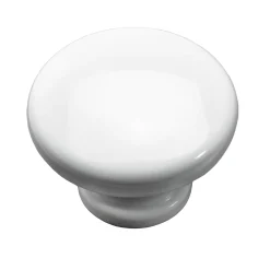 Hettich Möbelknopf Kunststoff weiß Ø 40,0 mm - 1 Stück