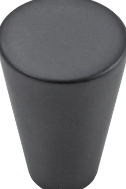 Hettich Möbelknopf Zinkdruckguss schwarz Ø 20,0 mm - 1 Stück
