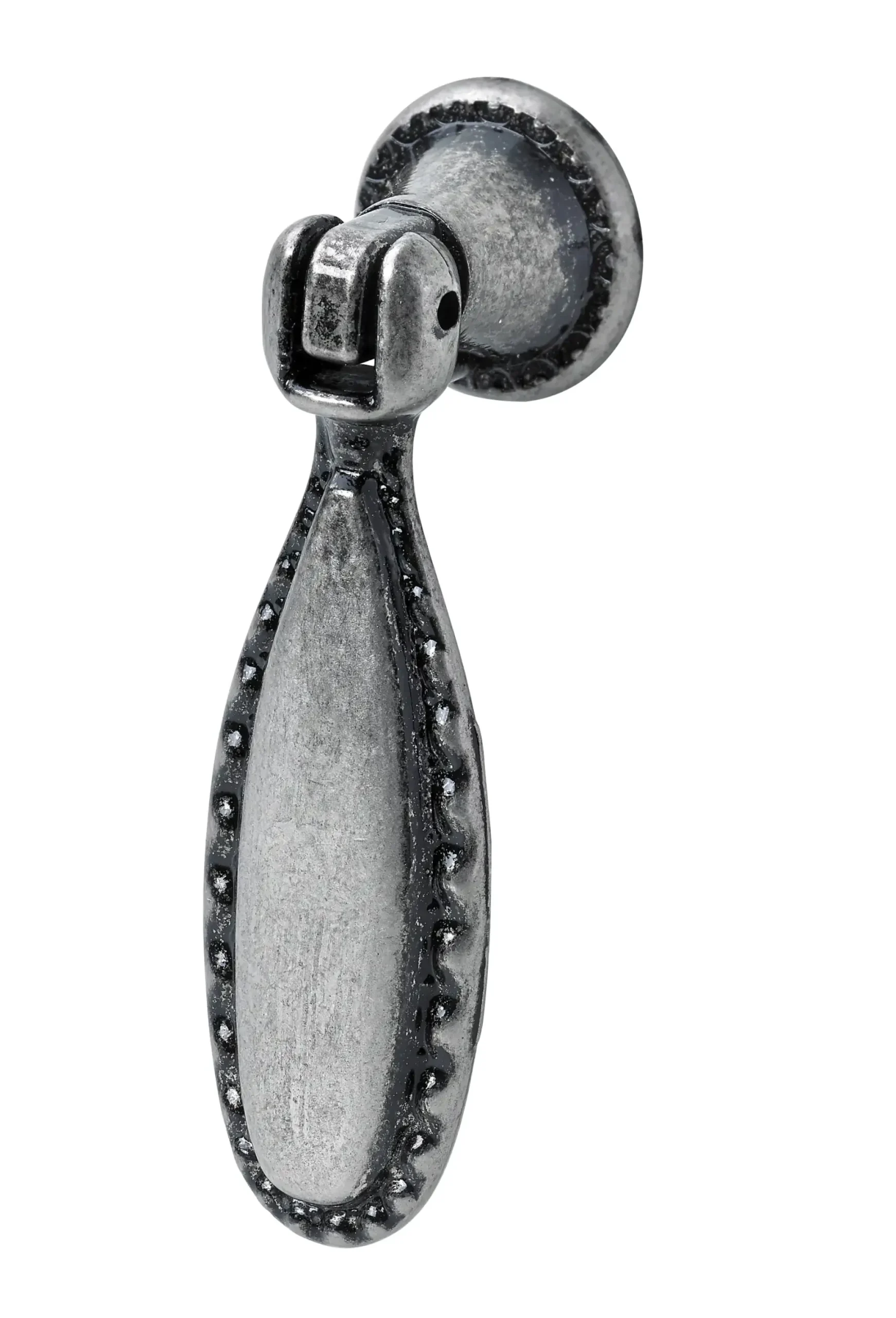 Hettich Möbelknopf Zinkdruckguss silber 60,0 x 18,5 mm - 1 Stück