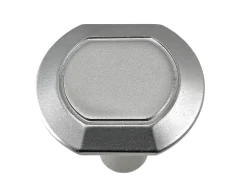 Hettich Möbelknopf Zinkdruckguss vernickelt 24,0 x 27,0 mm - 1 Stück