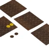 Hettich Möbelpflaster walnussfarben Ø 14 mm, 100 Stück