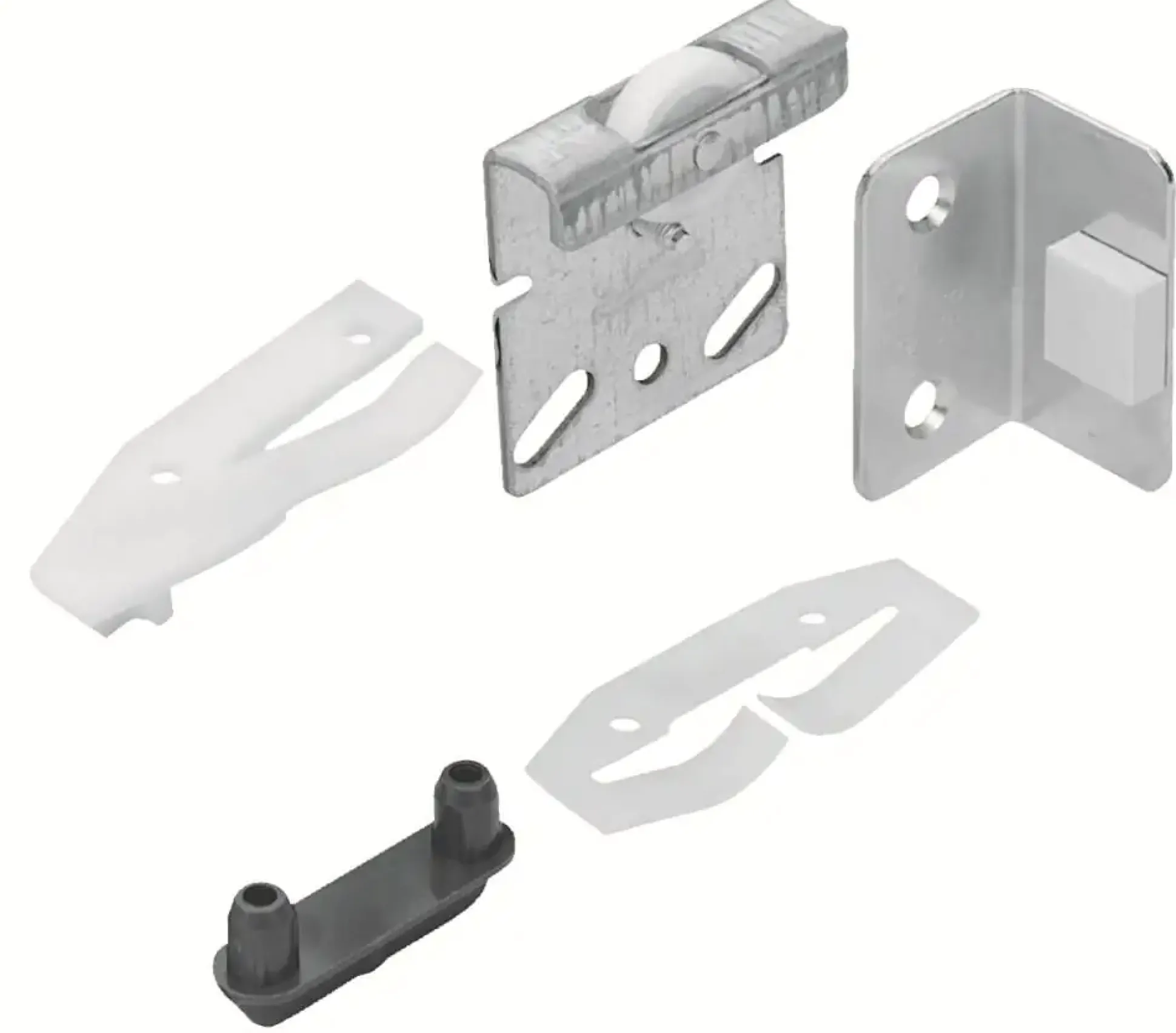 Hettich Montagesatz TopLine 2 für zwei Türen je 25 kg
