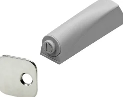 Hettich Push to open Türöffner mit Magnet grau grau, 2 Stück