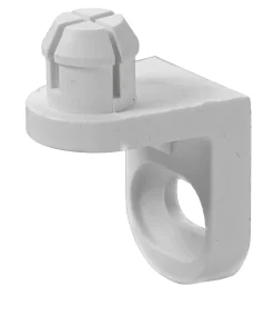 Hettich Rückwandhalter Kunststoff, weiß, Ø10 mm, 1 Stück