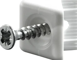 Hettich Rückwandstabilisator Kunststoff 14 x10 x10 mm, weiß, 10 Stück