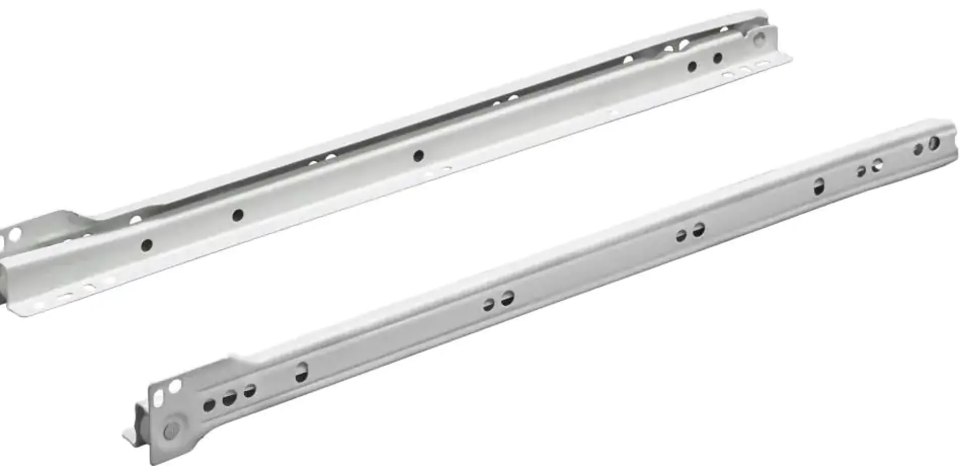 Hettich Rollschubführung Teilauszug 400 mm, aufliegende Montage