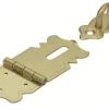 Hettich Schatullenüberfalle vermessingt 47 x 20 mm
