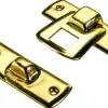 Hettich Schatullenverschluss Stahl, vermessingt, 20 x 30 mm, 1 Stück
