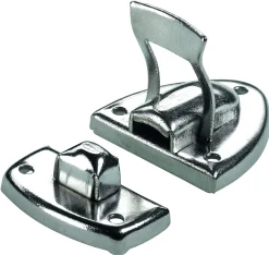 Hettich Schatullenverschluss Stahl, vernickelt, 23 x 35 mm, 1 Stück