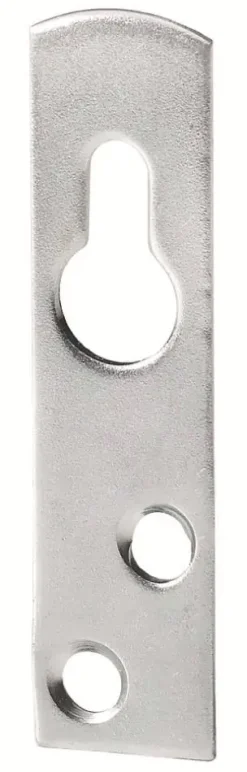 Hettich Schrankaufhänger mit Schlüssellochung verzinkt 60 x 15 mm
