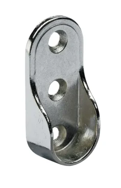 Hettich Schrankrohrlager für ovale Schrankrohre Ø15/30 mm Ø 15/22 mm weiß