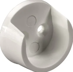 Hettich Schrankrohrlager Ø 20 mm Ø 20 mm, weiß, 2 Stück
