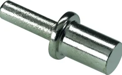 Hettich Steckbodenträger Stahl, vernickelt, Ø5 mm, 1 Stück