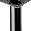 Hettich Tischbein 3,0 x 10 cm Stahl schwarz - 1 Stück