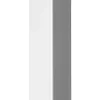 Hettich Tischbein 2,5 x 25 cm Stahl Aluminium-Optik - 1 Stück