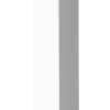 Hettich Tischbein 2,5 x 15 cm Stahl weiß - 1 Stück