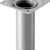 Hettich Tischbein 3,0 x 10 cm Aluminium-Optik - 1 Stück