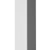Hettich Tischbein 2,5 x 15 cm Stahl Aluminium-Optik - 1 Stück