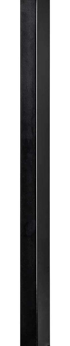 Hettich Tischbein 40 x 2,5 x 2,5 cm Stahl schwarz - 1 Stück