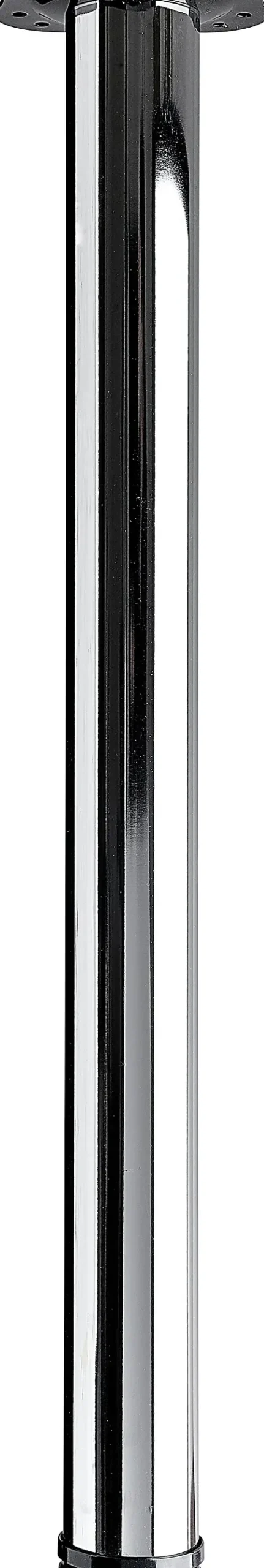 Hettich Tischbein-Set 6,0 x 70 - 73 cm Stahl verchromt - 4 Stück