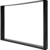 Hettich Tischgestell U 90 x 71 cm Stahl schwarz - 1 Stück