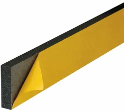 Hettich Türschutzleiste selbstklebend 750 x 70 mm 16 mm anthrazit