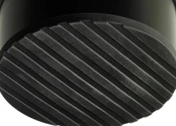Hettich Türstopper Ø 114 x H 62 mm Stahl schwarz