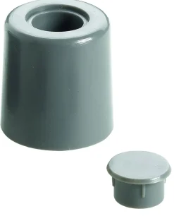 Hettich Türstopper 29,0 x 26,5 mm grau - 2 Stück