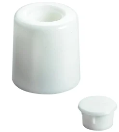 Hettich Türstopper 29,0 x 26,5 mm weiß - 2 Stück