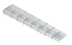 Hettich Unterlegkeil zum Abknipsen 8,0 x 20 x 100 transparent - 8 Stück
