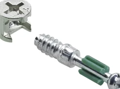 Hettich Verbindungsbeschlag 12/20 mm Rastex 12 mm verzinkt/blank 10 Stück