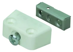 Hettich Verbindungsbeschlag Trapez 15,8 x 40 x 20,5 mm, weiß