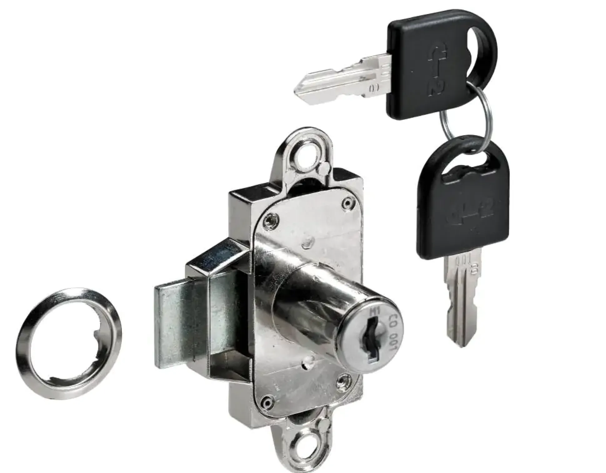 Hettich Zylinder-Aufschraubschloss Zylinder Ø 18 mm Dornmaß 25 mm
