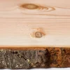 Holzbrett Massivholz Douglasie unbesäumt 120 x 37 cm 30 mm