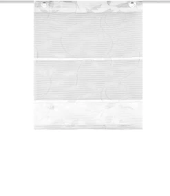 Home Wohnideen Magnetrollo Bambus 130 x 80 cm weiß