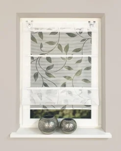 Home Wohnideen Magnetrollo Bambus 130 x 60 cm weiß