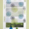 Home Wohnideen Raffrollo Pusteblume blau-grün 130 x 45 cm
