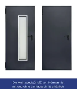 Hörmann Feuerschutztür anthrazitgrau T-30 87,5 x 200 cm Links/Rechts