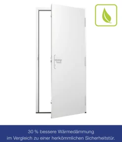 Hörmann Sicherheitstür KSI Thermo46 RC2 weiß 100 x 210 cm Rechts