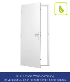 Hörmann Sicherheitstür KSI Thermo46 RC2 weiß 100 x 200 cm Links