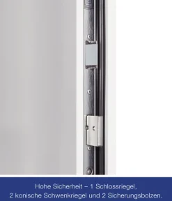 Hörmann Sicherheitstür KSI Thermo46 RC2 weiß 100 x 212,5 cm Rechts